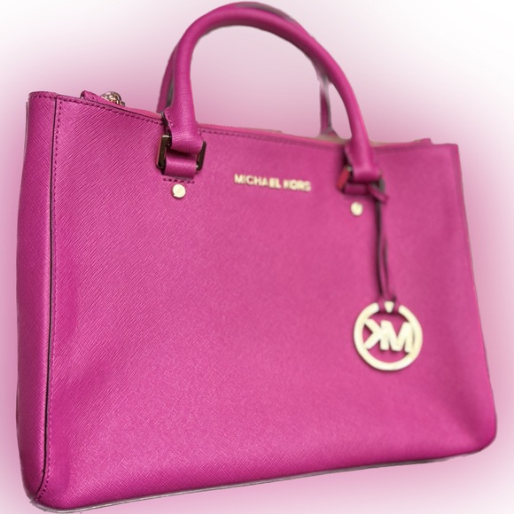 Michael Kors medium leather satchel bag - Picture 4 of 11